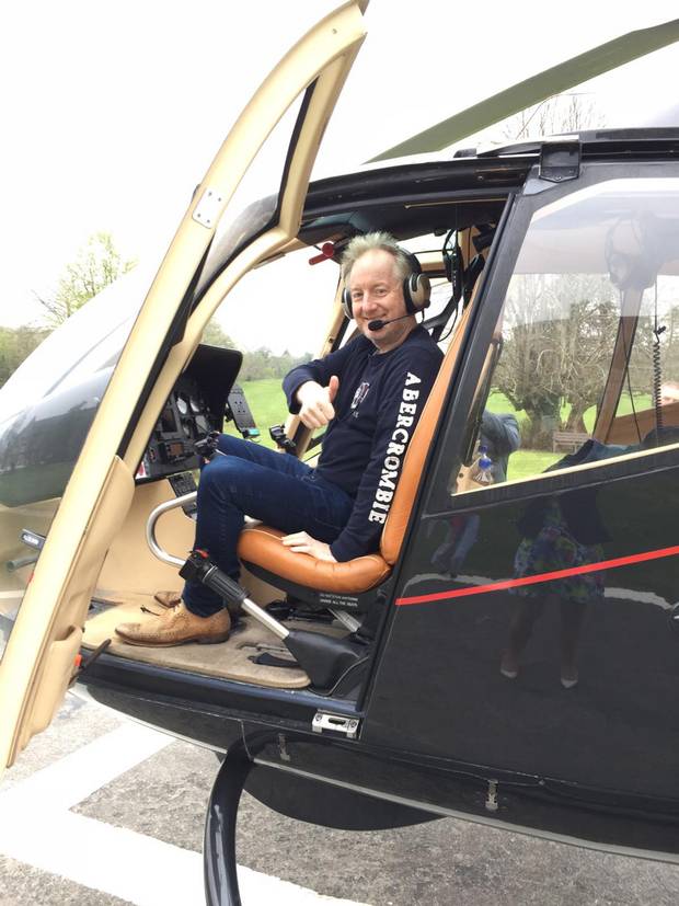 Barry takes off at Breaffy House