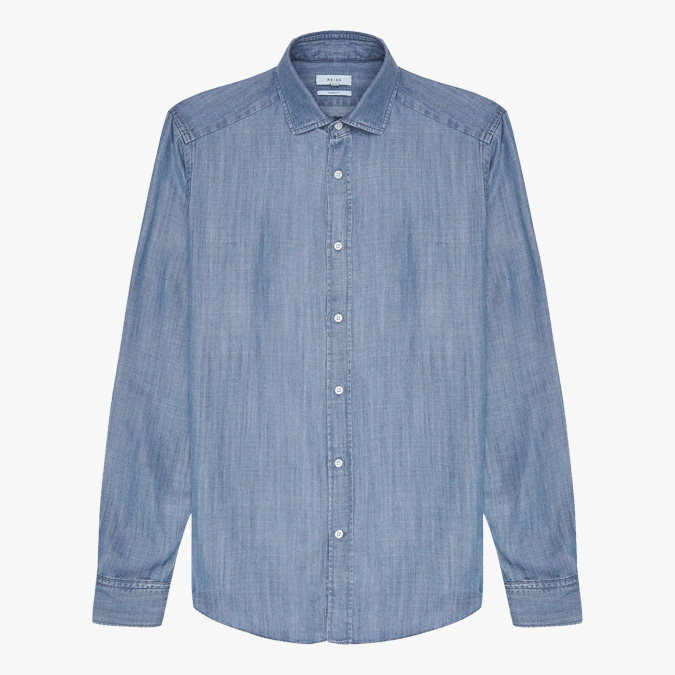 Reiss ORLANDO CHAMBRAY SHIRT