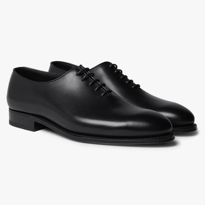 J.M. WESTON Whole-Cut Leather Oxford Shoes