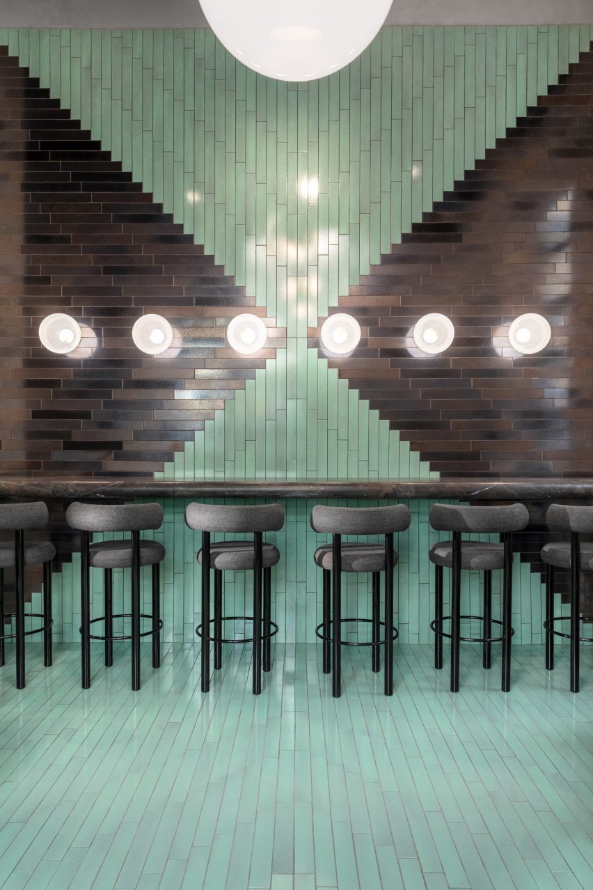 The Manzoni Tom Dixon restaurant interior Milan