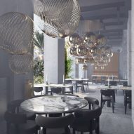 The Manzoni Tom Dixon restaurant and showroom Milan