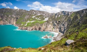 Slieve League, Donegal, are among the highest cliffs in western Europe.