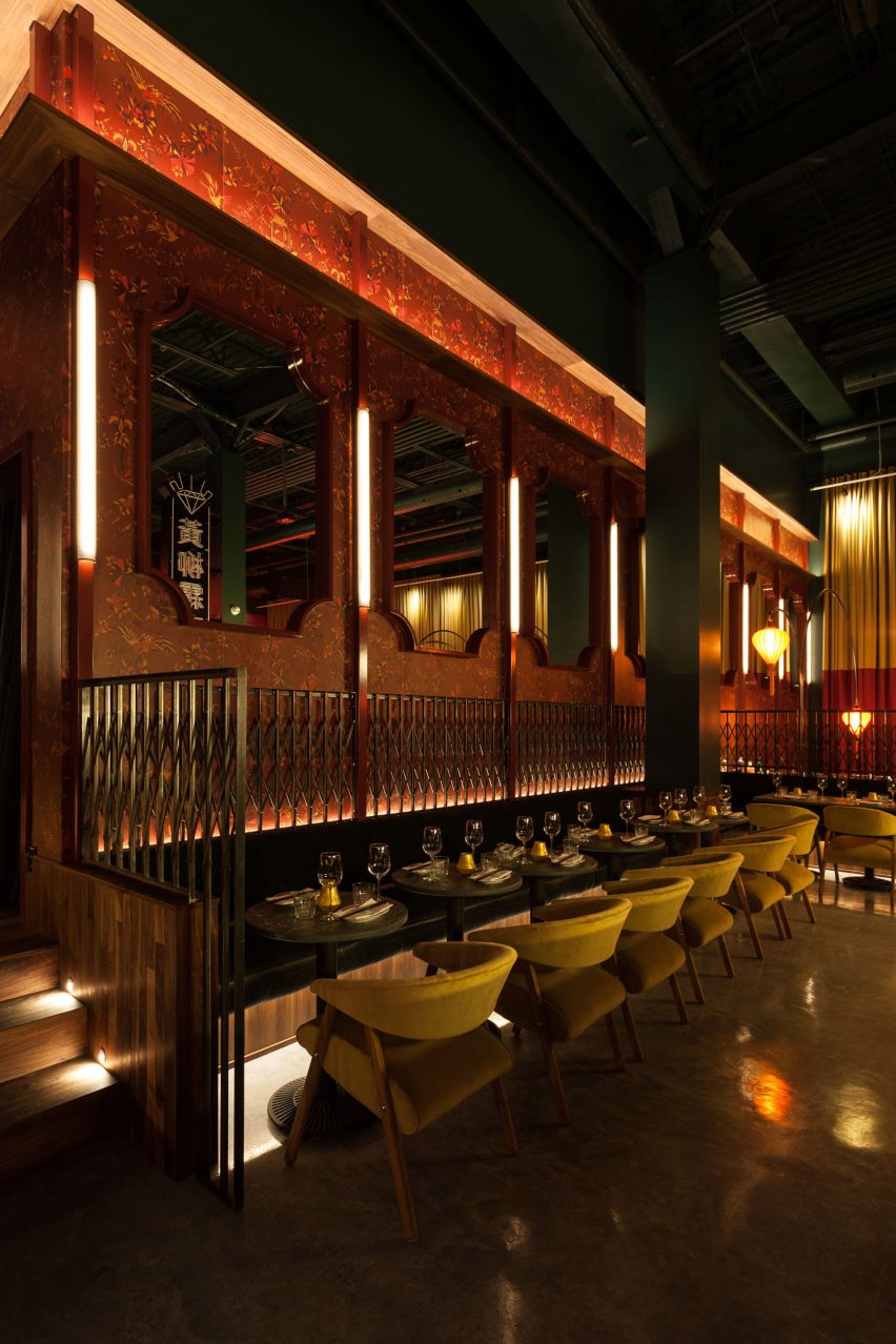 Miss Wong Restaurant in Quebec Canada by Menard Dworkind
