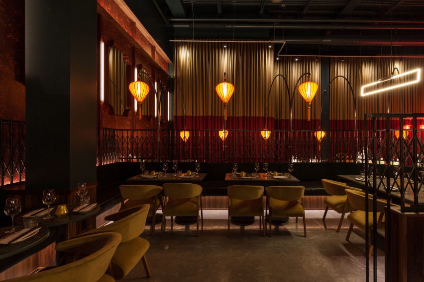 Miss Wong Restaurant in Quebec Canada by Menard Dworkind