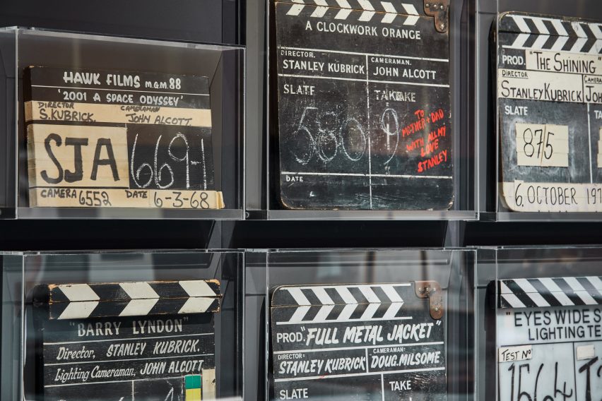 Stanley Kubrick exhibition at Design Museum