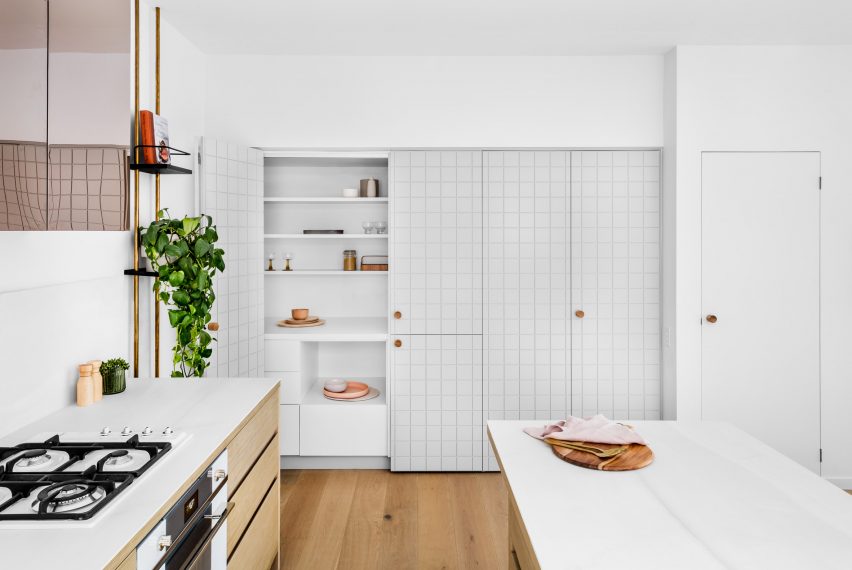 Interiors of Pine Ave townhouses by Cera Stribley Architects and The Stella Collective