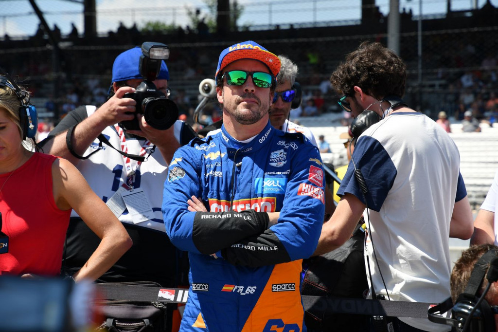 Fernando Alonso, 2019 Indy 500 qualifying