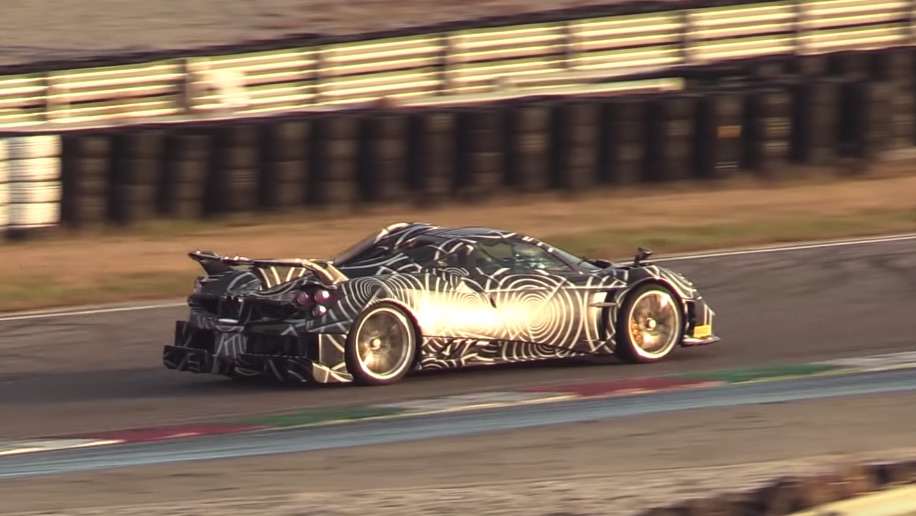 Pagani Huayra Dragon testing Photo: 19Bozzy92, YouTube Pagani Huayra Dragon testing Photo: 19Bozzy92, YouTube