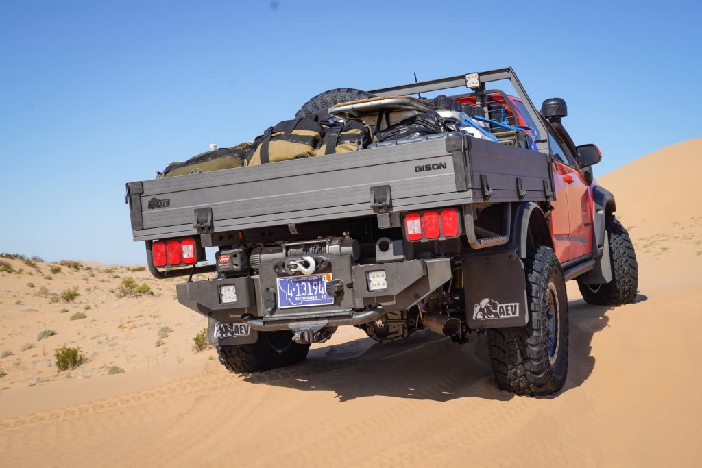 Chevrolet Colorado ZR2 AEV Bison Tray Bed concept