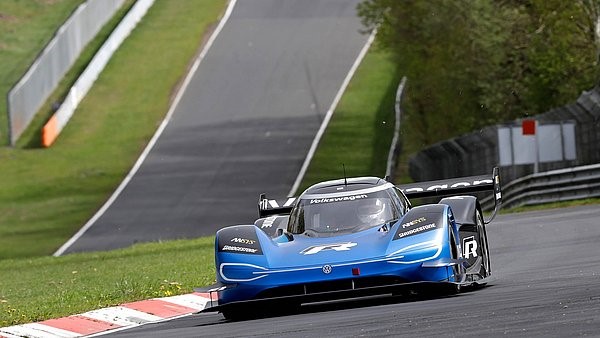 Volkswagen ID R at Nürburgring