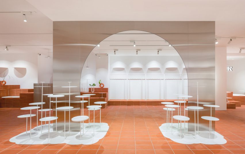 Her cafe and shop in Hong Kong, designed by Clap