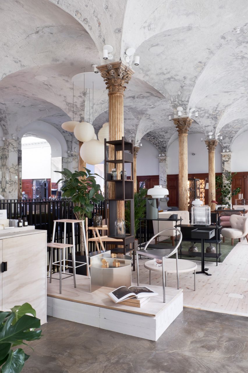Paustian showroom in Copenhagen on Niels Hemmingsens Gade