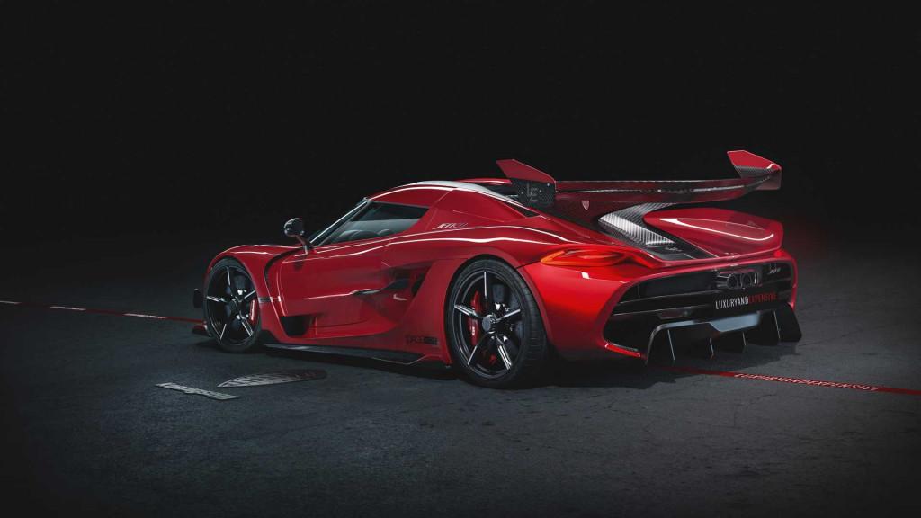 Koenigsegg Jesko Cherry Red edition Koenigsegg Jesko Cherry Red edition