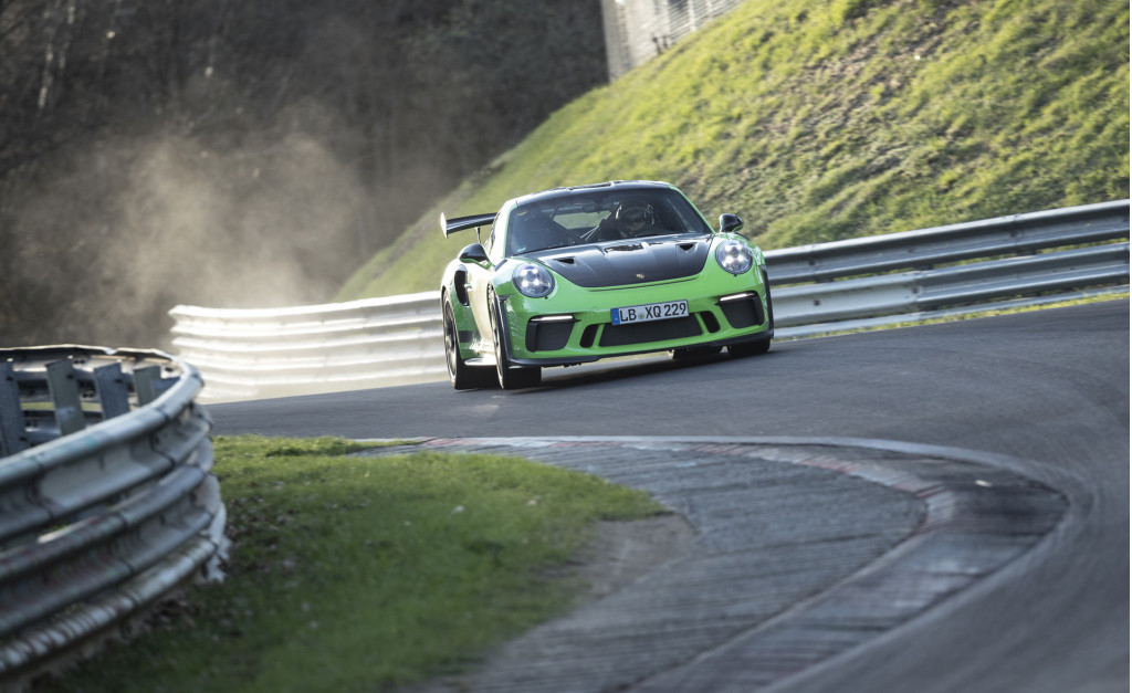 2019 Porsche 911 GT3 RS at the Nürburgring