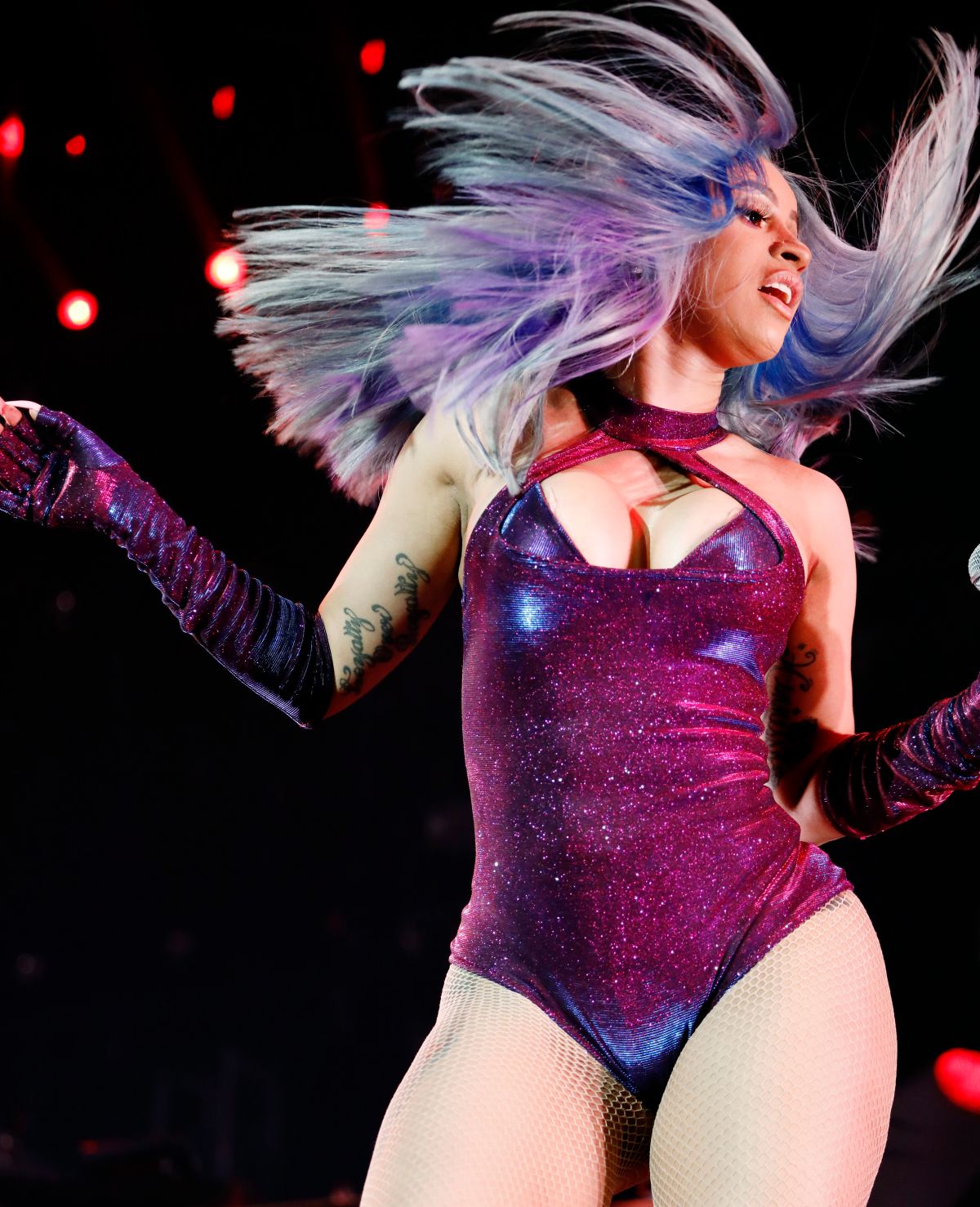 LOS ANGELES, CALIFORNIA - JUNE 22: Cardi B performs onstage at the STAPLES Center Concert Sponsored By Sprite during BET Experience at Staples Center on June 22, 2019 in Los Angeles, California. (Photo by Ser Baffo/Getty Images for BET)
