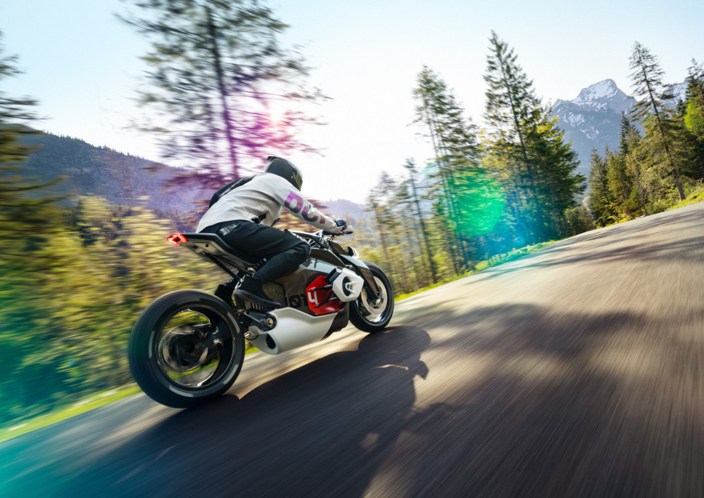 BMW Motorrad Vision DC electric motorcycle concept BMW Motorrad Vision DC electric motorcycle concept