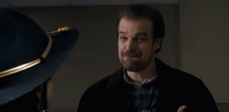 hopper angry A Guide to All the Stranger Things 3 Merch and Promotions