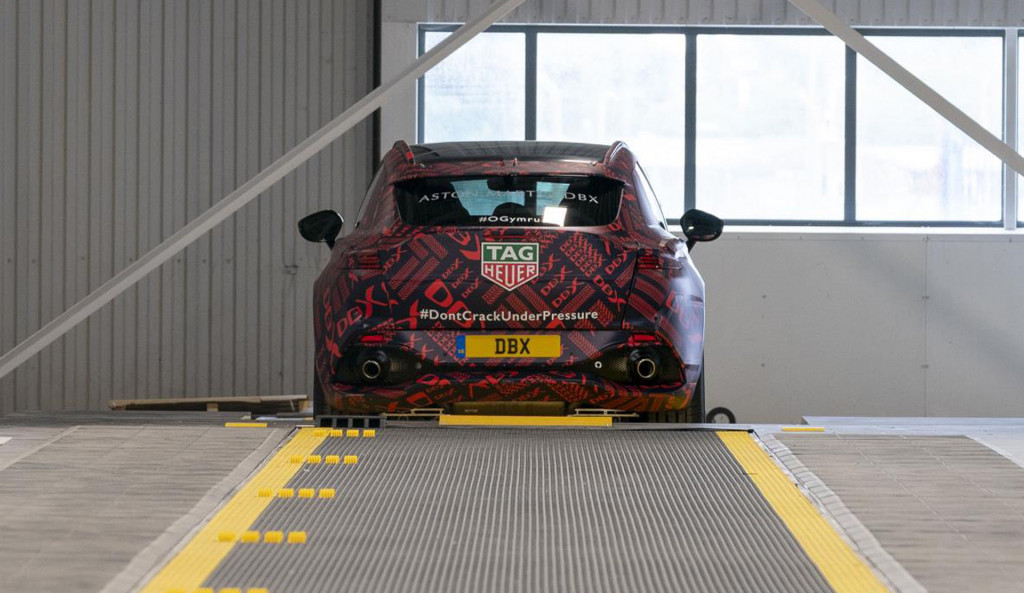 Pre-production Aston Martin DBX