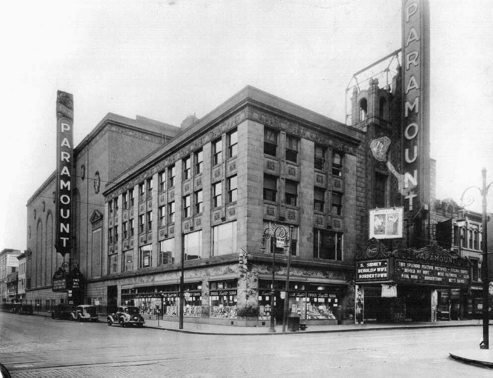Paramount Theatre, Toledo; courtesy of the Toledo-Lucas County Public Library, obtained from http://