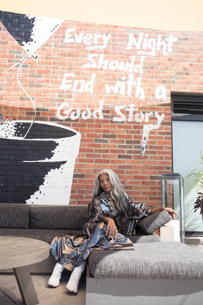 67-year-old model JoAni Johnson talks about starting her career at 64 years old