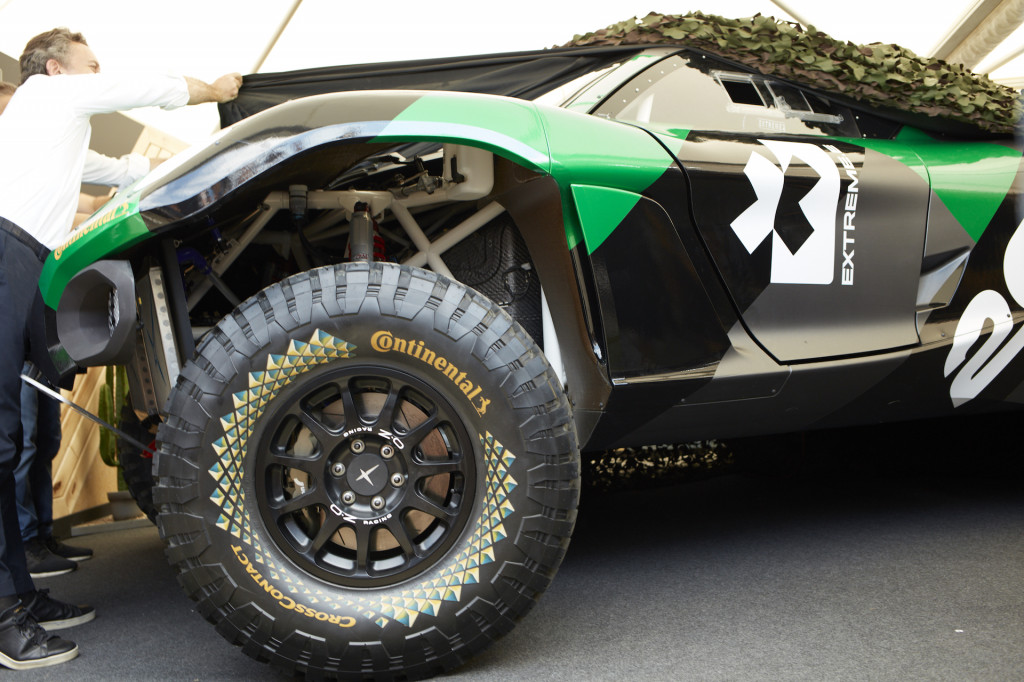 Extreme E electric racing SUV