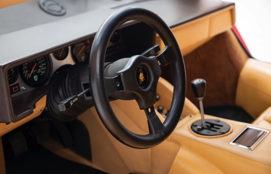 Mario Andretti's 1984 Lamborghini Countach