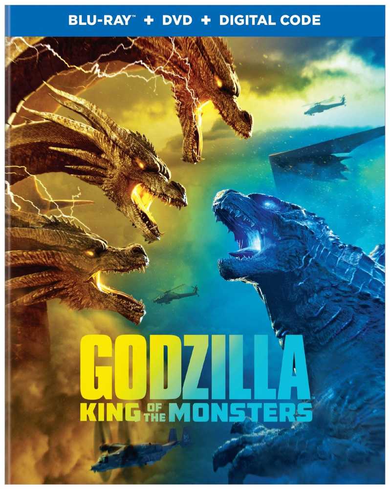 Godzilla: King of Monsters Blu-ray cover