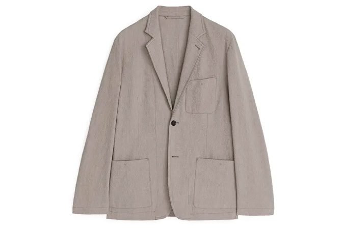 Casual Blazer Seersucker