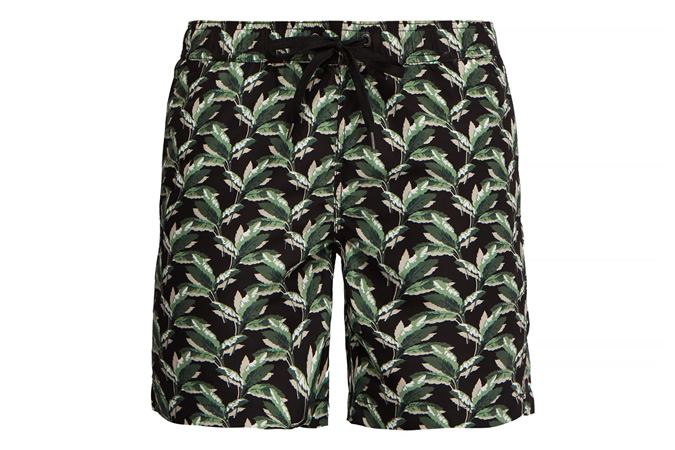 ONIA Charles Liberty-print swim shorts