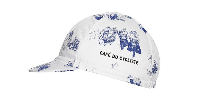 CYCLING CAP GRAVURE BLEU