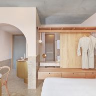 Interiors of The Calile Hotel, designed by Richards and Spence