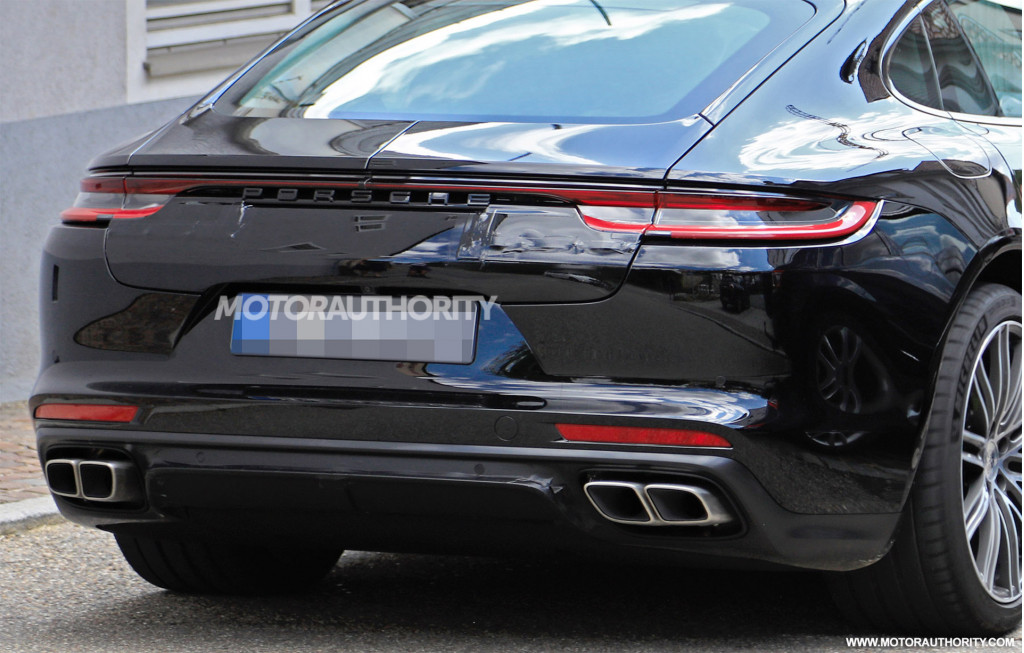 2021 Porsche Panamera facelift spy shots - Image S. Baldauf/SB-Medien