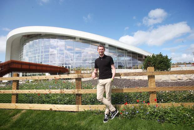 Pól Ó Conghaile at Center Parcs Ireland. Photo: Leon Farrell / Photocall. Pól Ó Conghaile at Center Parcs Ireland. Photo: Leon Farrell / Photocall.