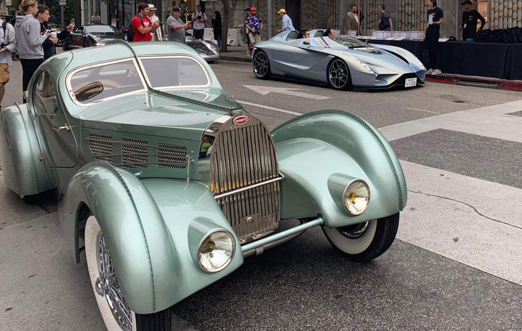 1935 Bugatti Aerolithe replica