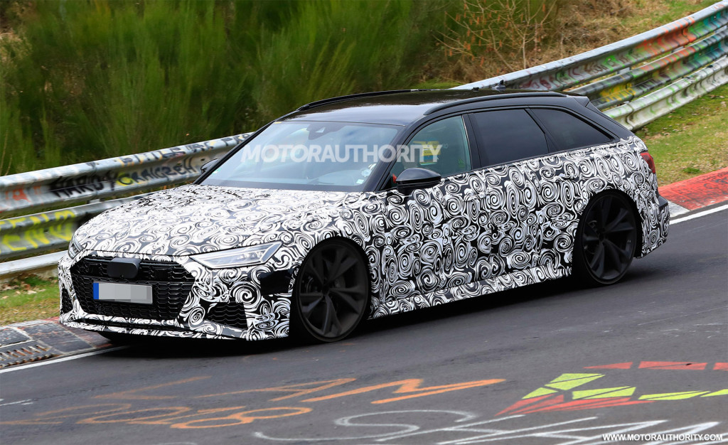 2020 Audi RS 6 Avant spy shots - Image via S. Baldauf/SB-Medien