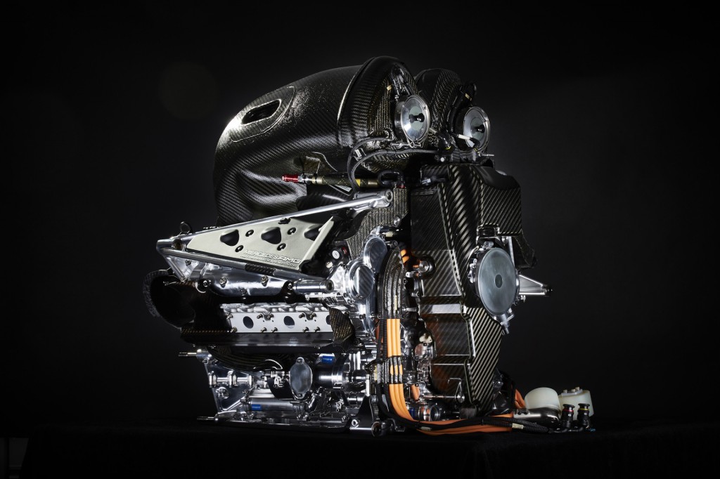 Mercedes AMG W07 Hybrid 2016 Formula One car power unit