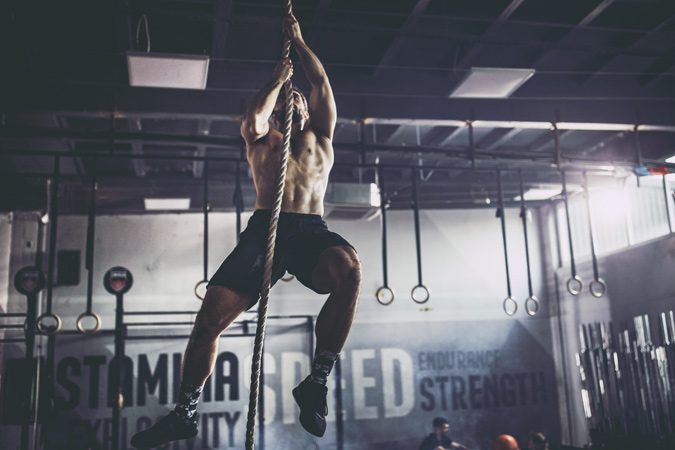 Rope Climb Exercise