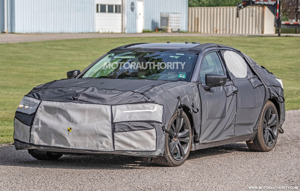 2021 Acura TLX spy shots - Photo credit: S. Baldauf/SB-Medien