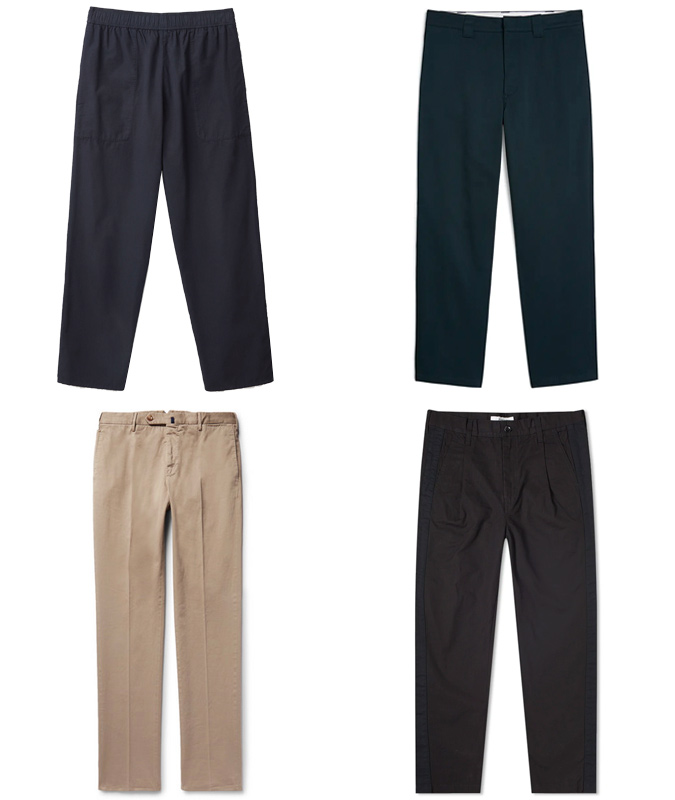 the bets wide-legged trousers for men
