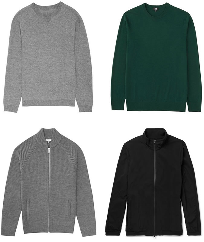 Men's Business-Casual Crew Neck Sweaters