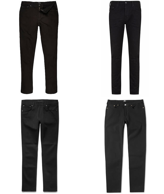 Men's Black Jeans