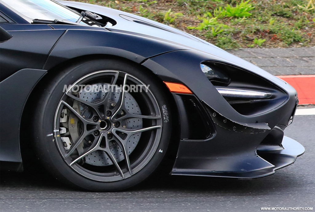 2021 McLaren 750LT test mule spy shots - Photo credit: S. Baldauf/SB-Medien