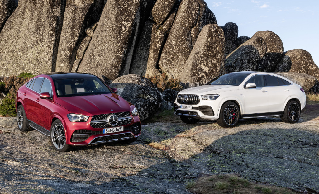 2021 Mercedes-Benz GLE Coupe and Mercedes-AMG GLE53 Coupe