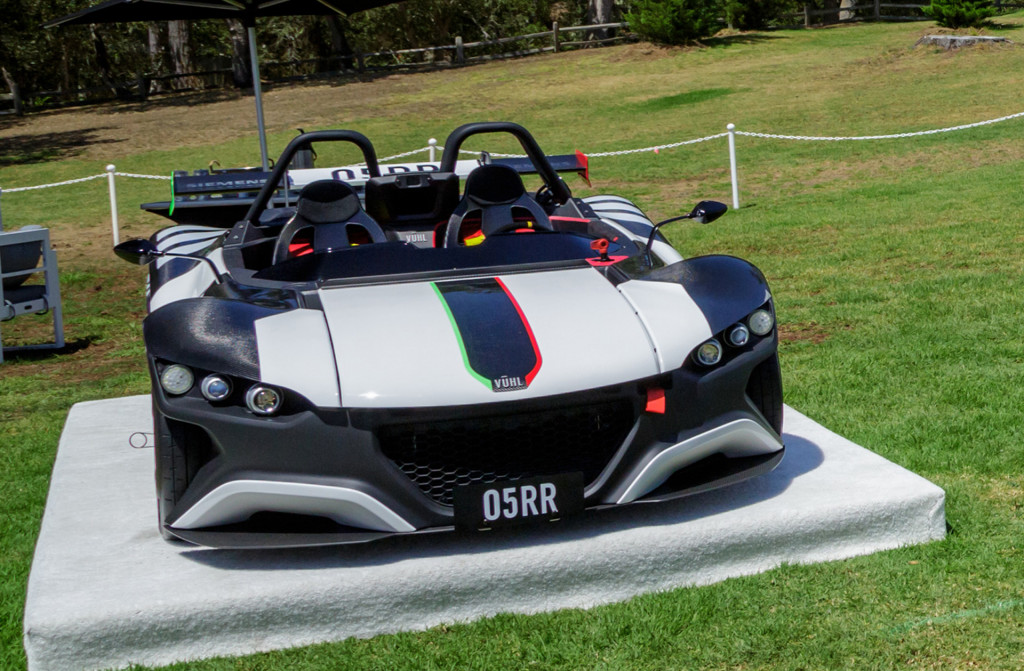 Vuhl 05RR's U.S. launch during 2019 Monterey Car Week