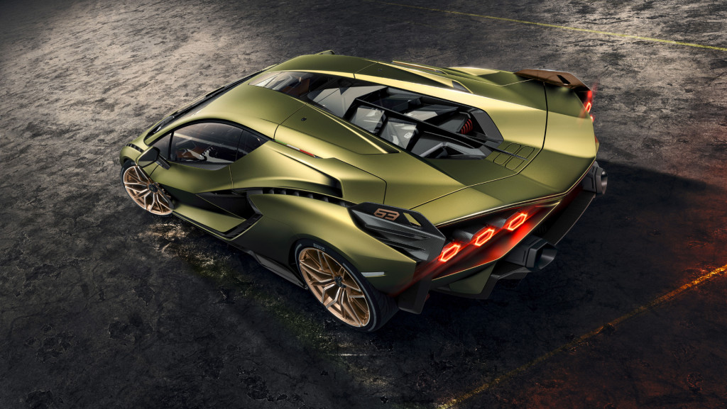 Lamborghini Sián hybrid hypercar