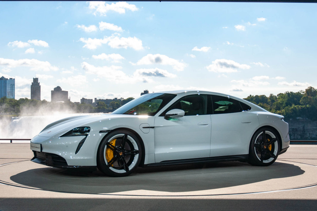 2020 Porsche Taycan live shots