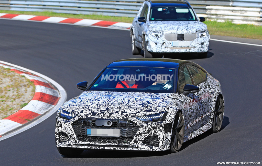 2020 Audi RS 7 Sportback spy shots - Image via S. Baldauf/SB-Medien