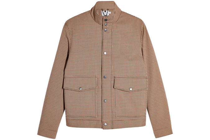 Check Harrington Jacket