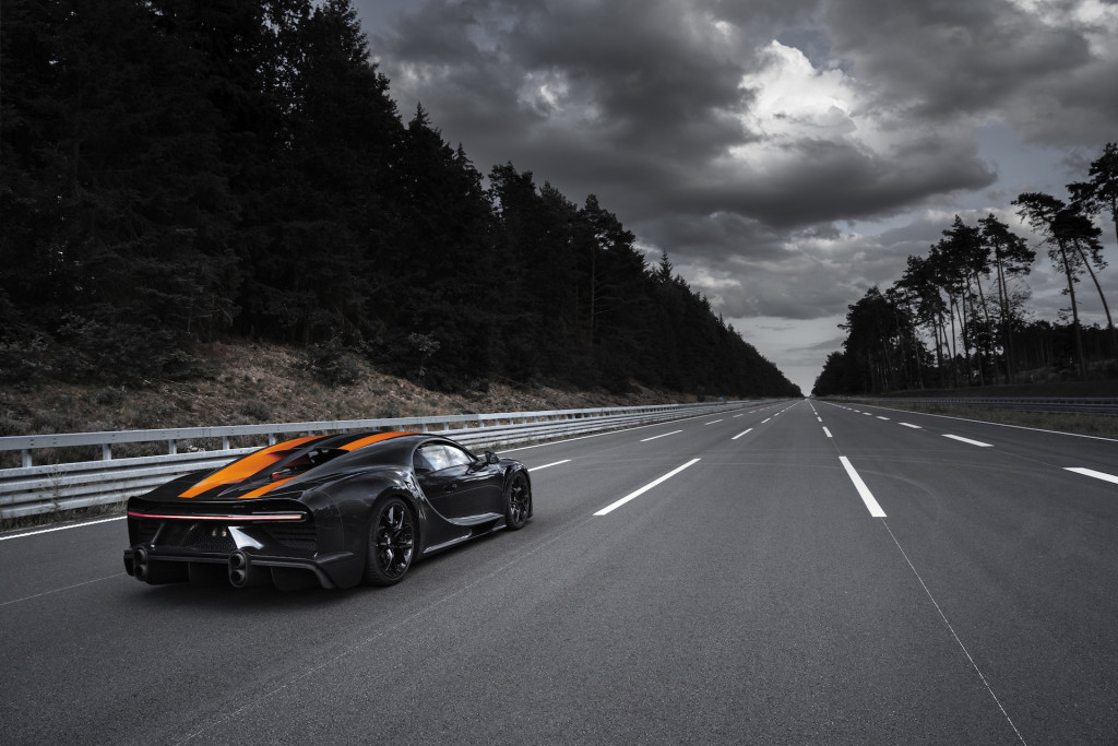 Bugatti Chiron production prototype derivative hits 300 mph