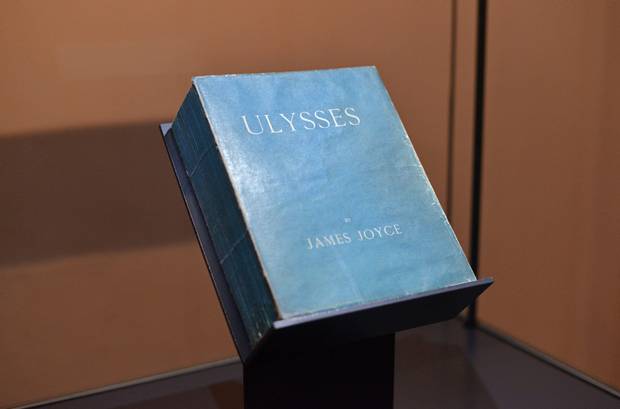 Copy No.1 of Ulysses. Photo: Pól Ó Conghaile Copy No.1 of Ulysses. Photo: Pól Ó Conghaile